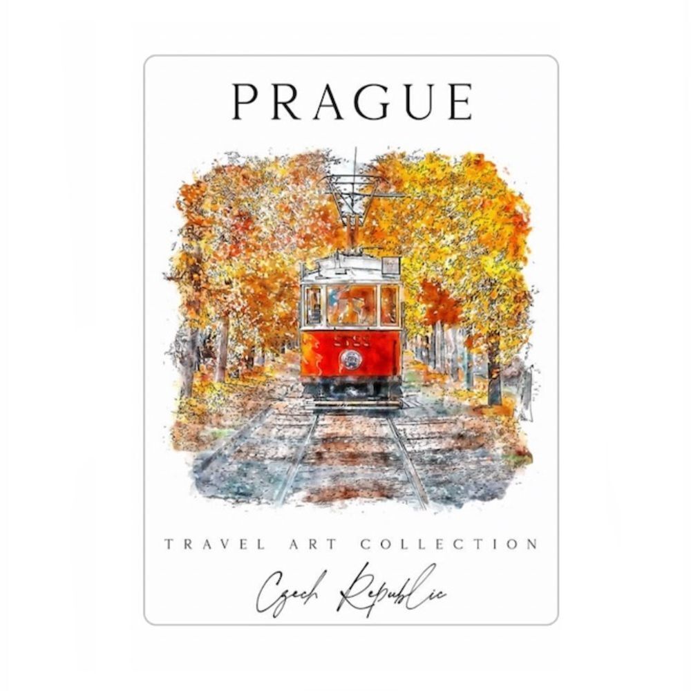 Prague Czech Republic Czechia Magnet